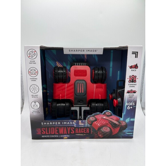 Sharper Image SlideWays Racer Remote Control Hover Drifting RC Car Red Ages 6+ - Picture 1 of 9